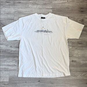 G.H. Bass & Co. White Graphic Tee